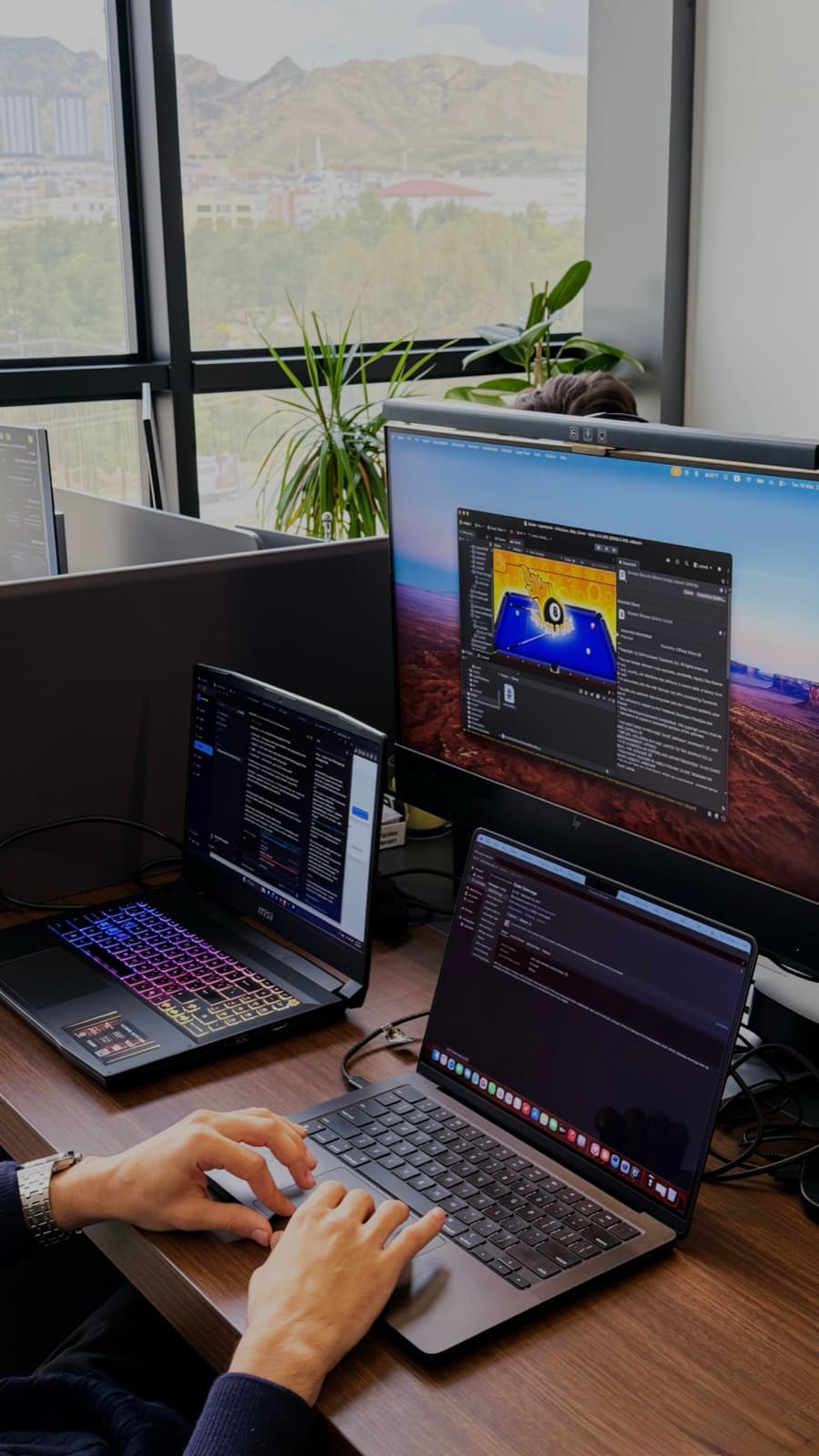 The dev floor